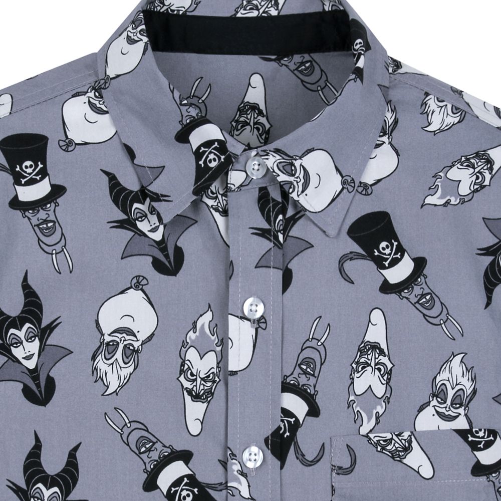 Disney Villains Woven Shirt for Men