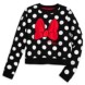 Minnie Mouse Cropped Pullover Sweatshirt for Women