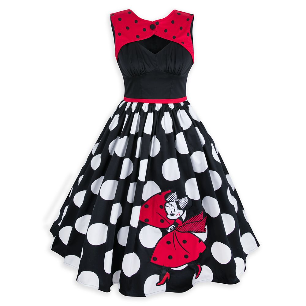 minnie mouse polka dot dress