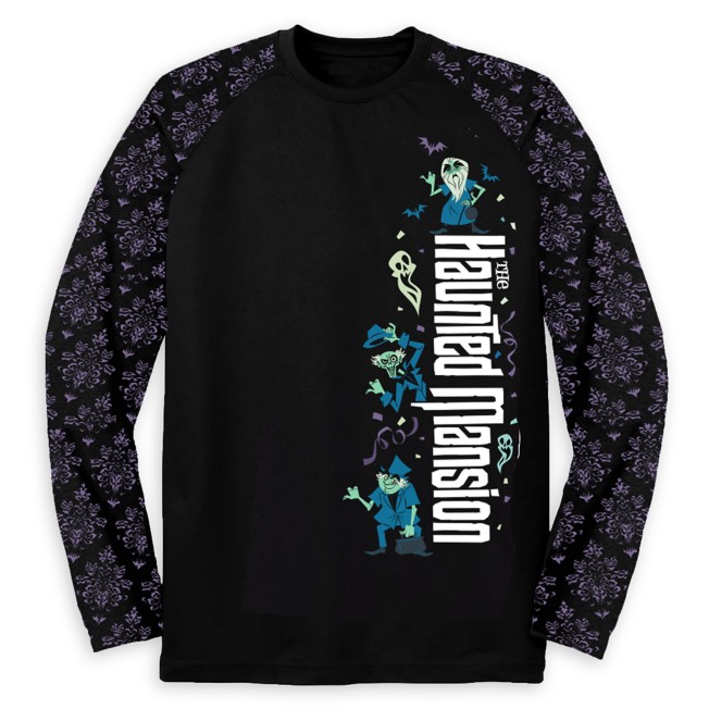 The Haunted Mansion Long Sleeve Raglan Tee for Adults