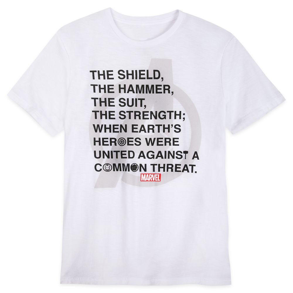 Marvel Avengers Text T-Shirt for Men