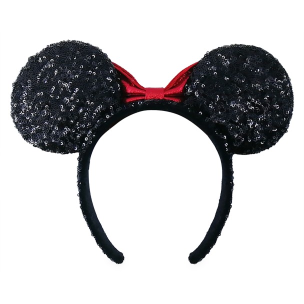Red Bow Louis V Minnie Ears, Designer Minnie Ears