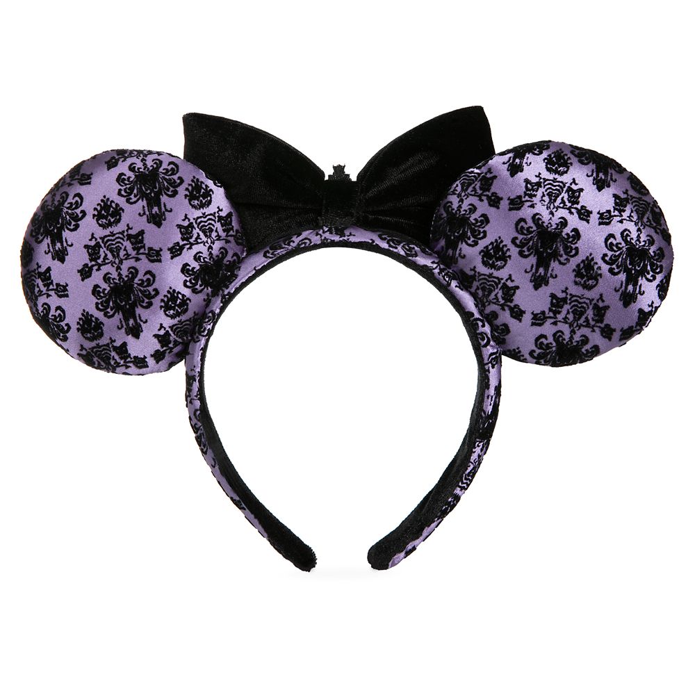 Minnie Mouse Haunted Mansion Wallpaper Ear Headband