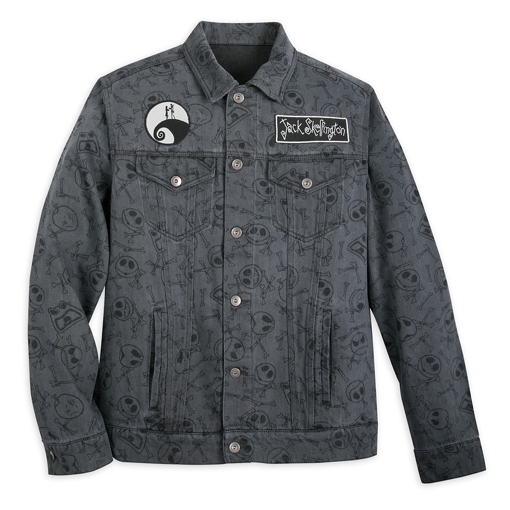 Jack Skellington Denim Jacket for Men