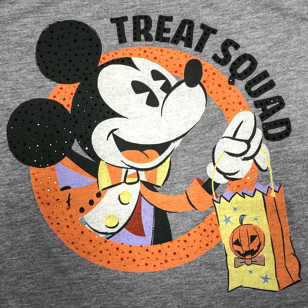 Mickey Mouse Halloween Ringer T-Shirt for Women
