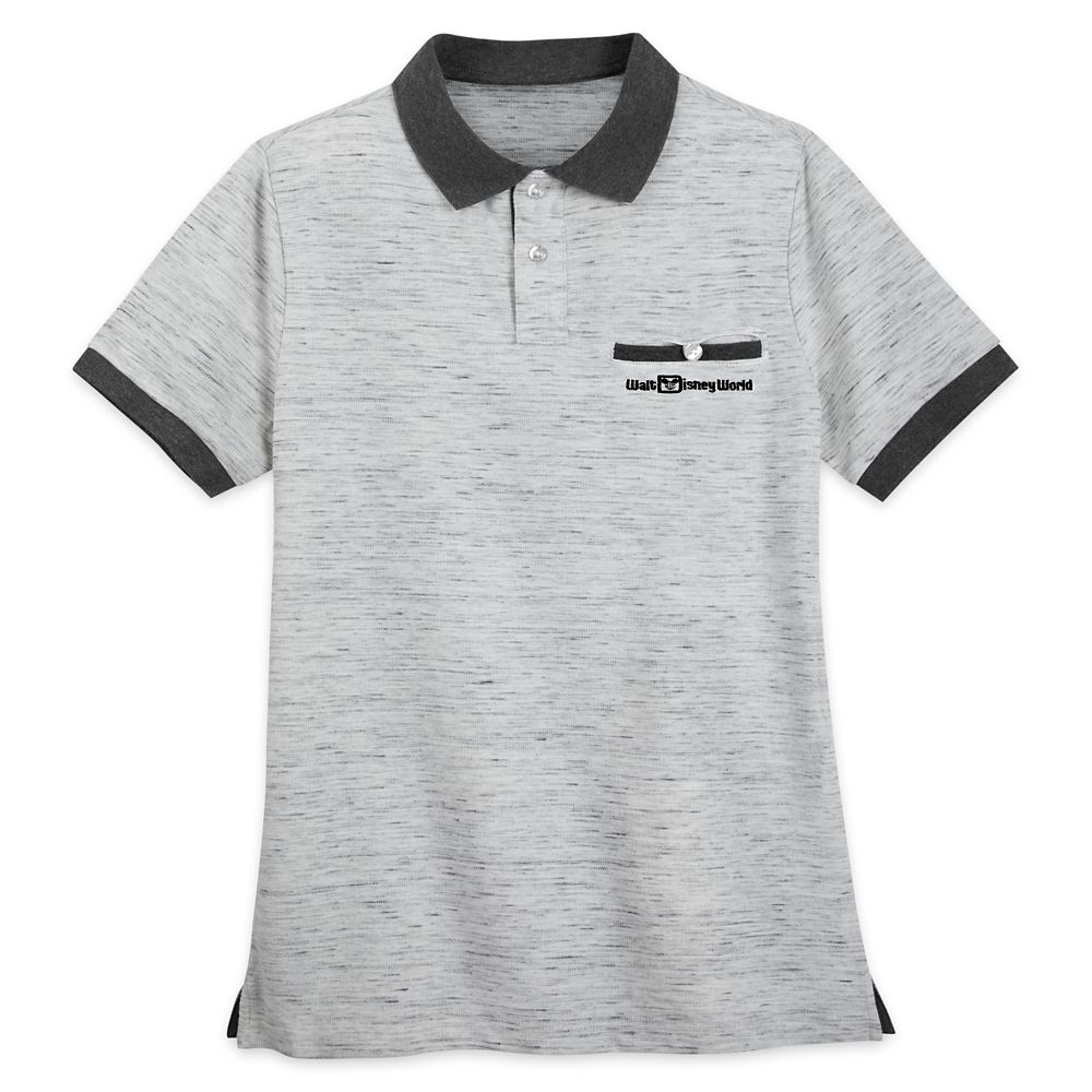 Walt Disney World Polo Shirt for Men – Gray