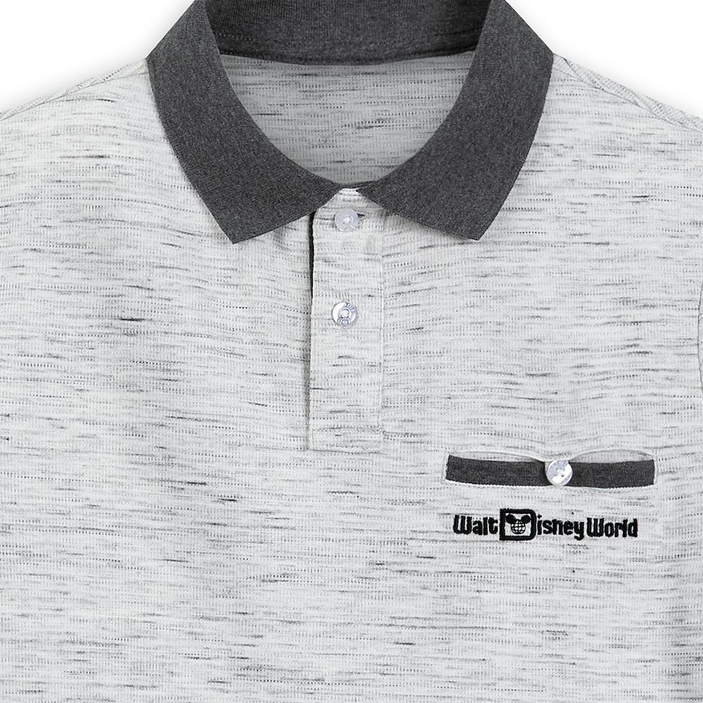 Walt Disney World Polo Shirt for Men – Gray
