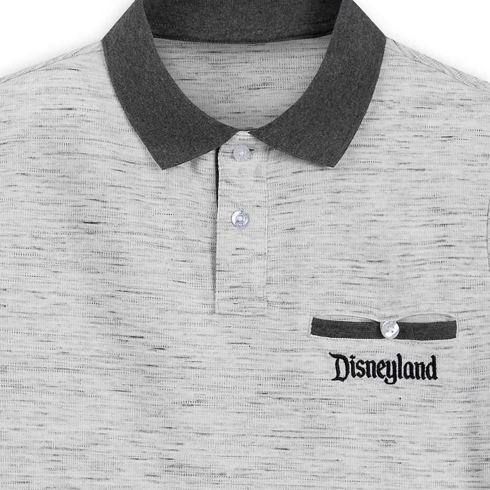 Disneyland Polo Shirt for Men – Gray