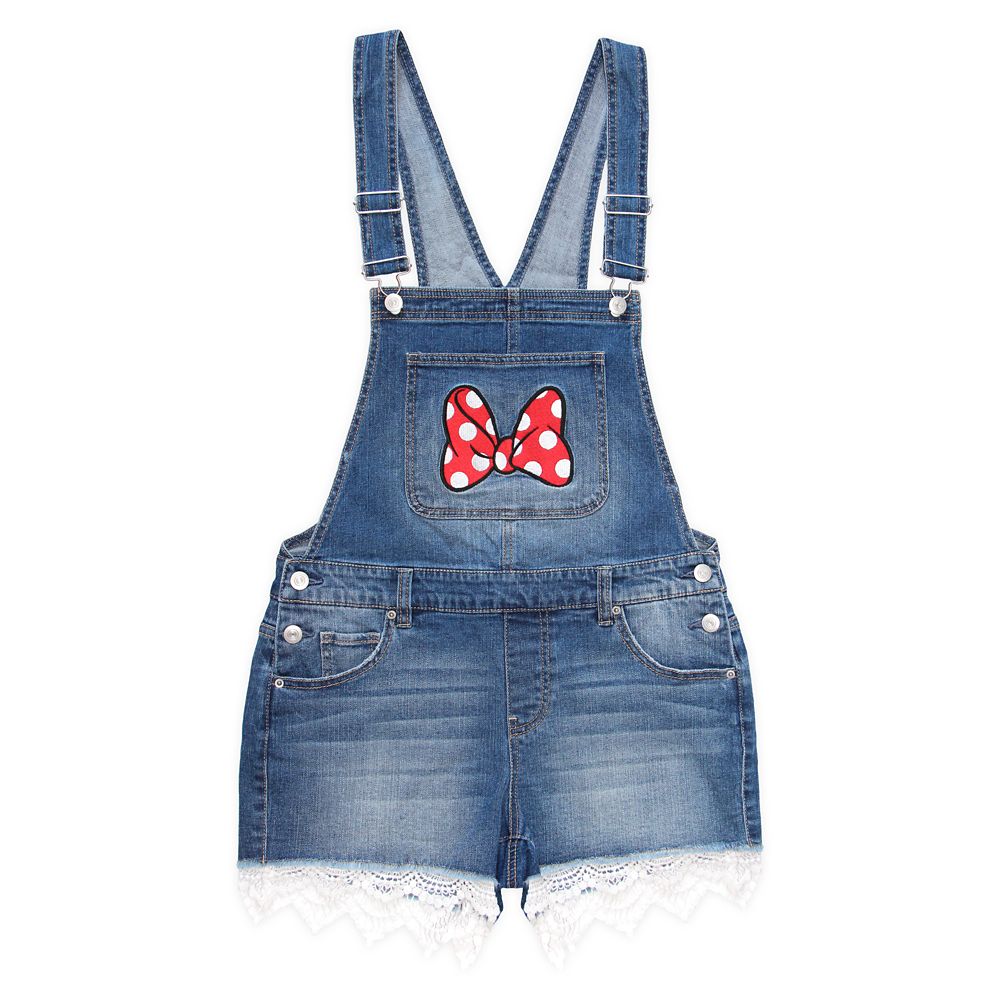 denim overall shorts for juniors