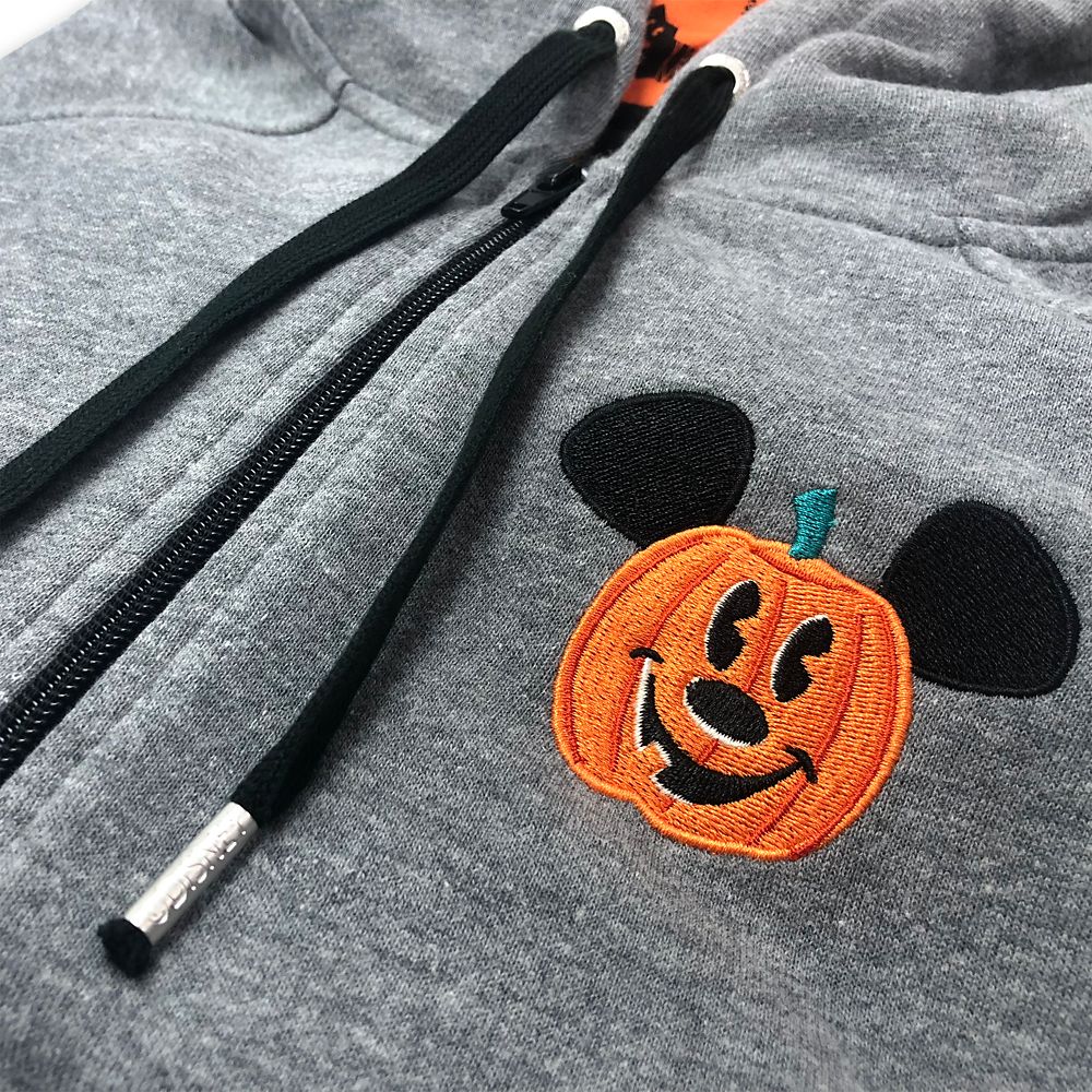 Mickey Mouse Halloween Zip Hoodie for Women  – Walt Disney World