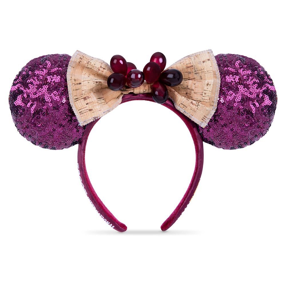 Minnie Mouse Sequined Ear Headband – Epcot International Food & Wine Festival 2020