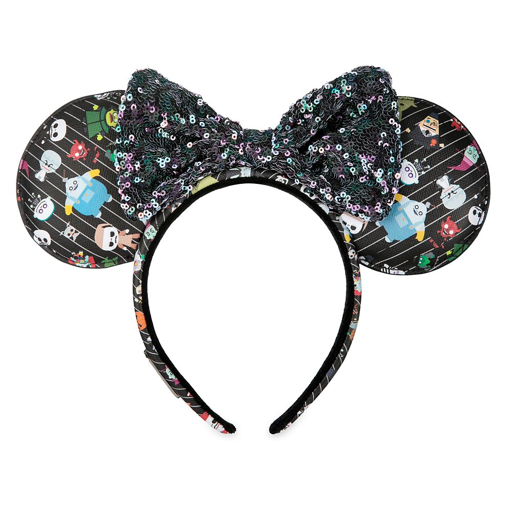 Disney Parks Loungefly Minnie Ears Headband - Nightmare Before Christmas