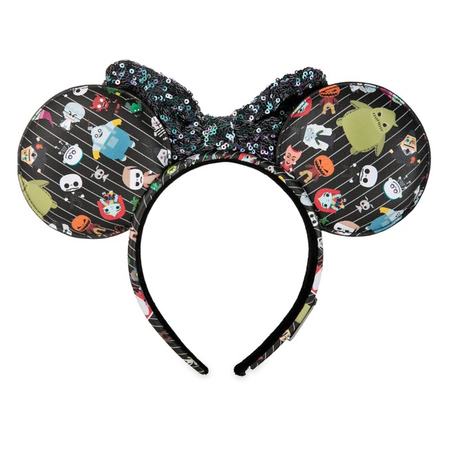 Disney Parks Minnie Mouse Ears Headband Sally Nightmare Before Christmas SJS D10 