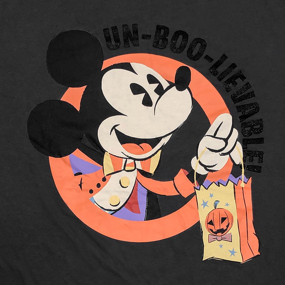 Mickey Mouse Halloween Ringer T-Shirt for Adults