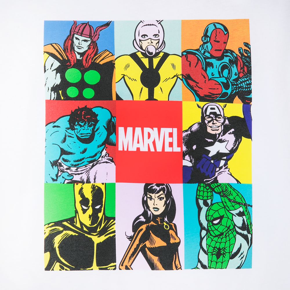 Marvel Avengers Color Block T-Shirt for Men by Our Universe