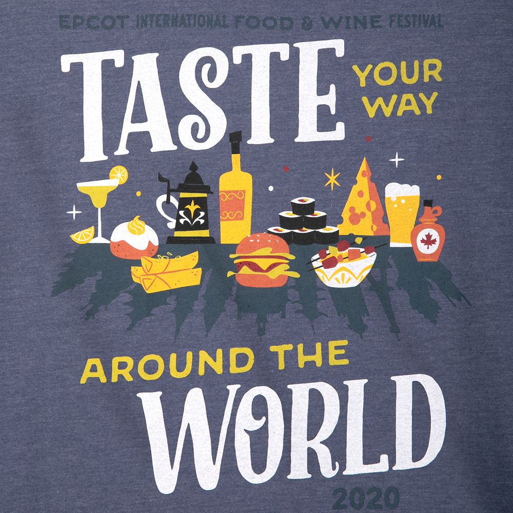 Epcot International Food & Wine Festival 2020 T-Shirt for Adults