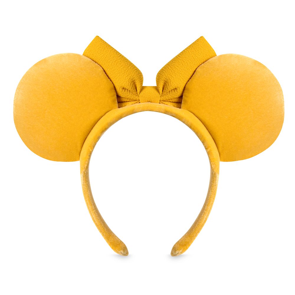 Minnie Mouse Ear Headband – Saffron Yellow