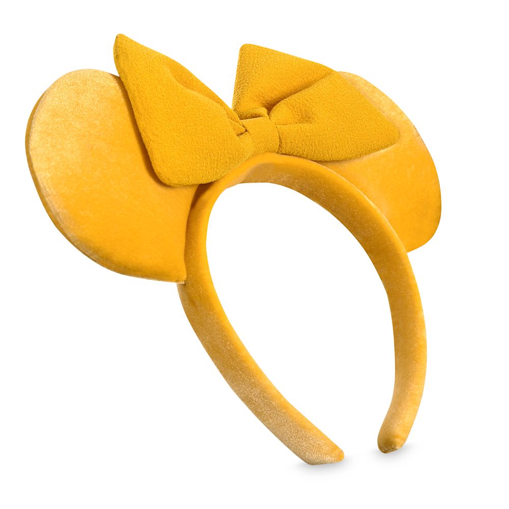 Minnie Mouse Ear Headband – Saffron Yellow