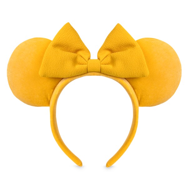 Minnie Mouse Ear Headband – Saffron Yellow