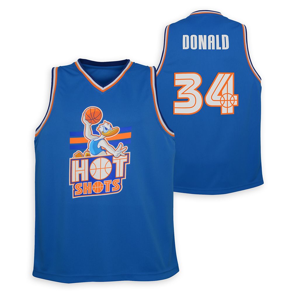 Donald Duck Hot Shots Basketball Jersey for Adults – NBA Experience