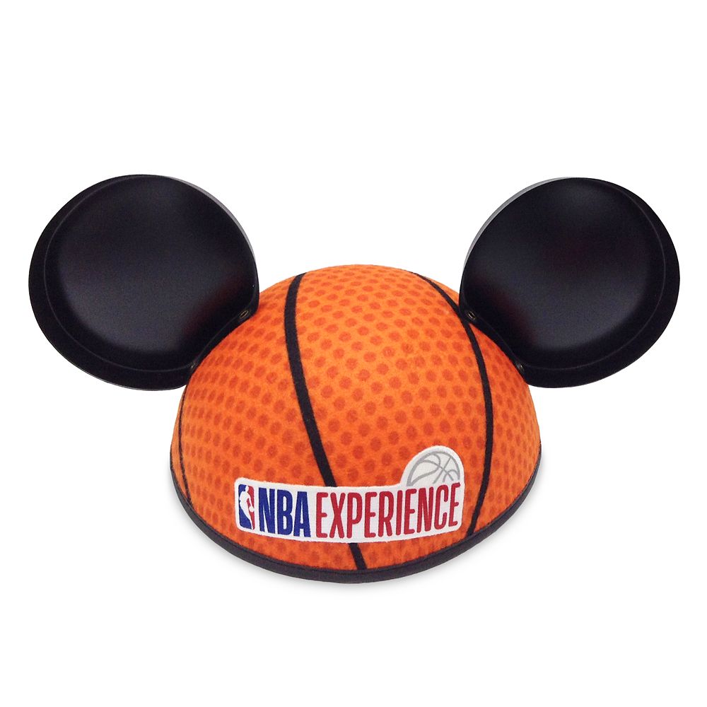 Mickey Mouse NBA Experience Ear Hat for Adults
