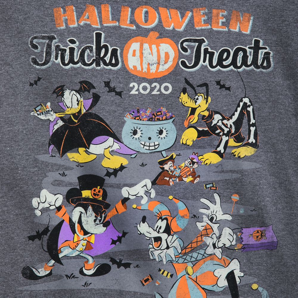 Mickey Mouse and Friends Halloween 2020 T-Shirt for Adults – Walt Disney World