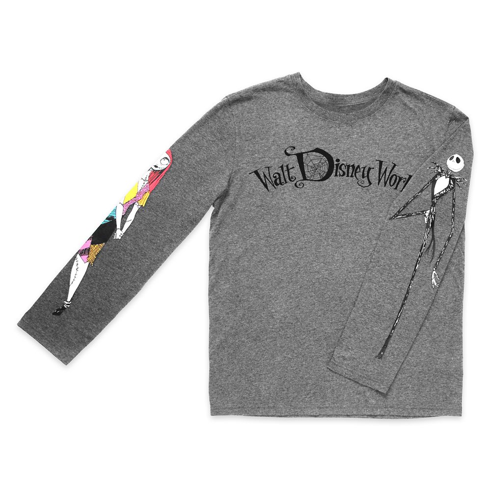 Jack Skellington and Sally Long Sleeve T-Shirt for Adults – Walt Disney World