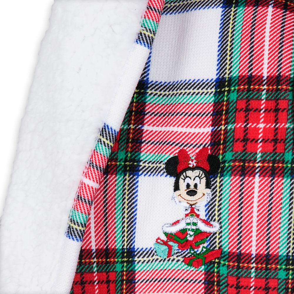 Minnie Mouse Holiday Sherpa Cardigan for Women