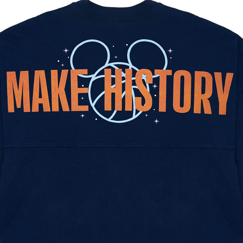 Mickey Mouse Basketball ''Make History'' Spirit Jersey for Adults