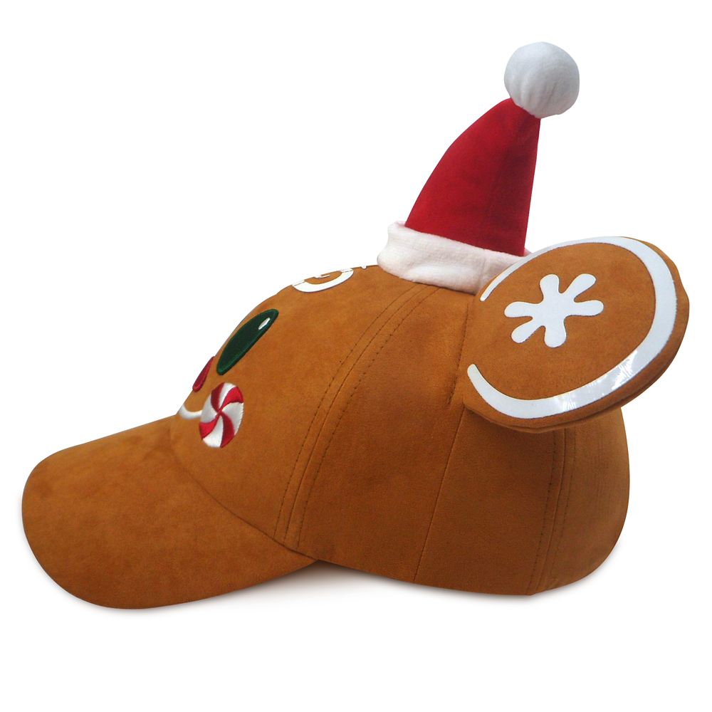 Mickey Mouse Gingerbread Man Holiday Baseball Cap – Disneyland