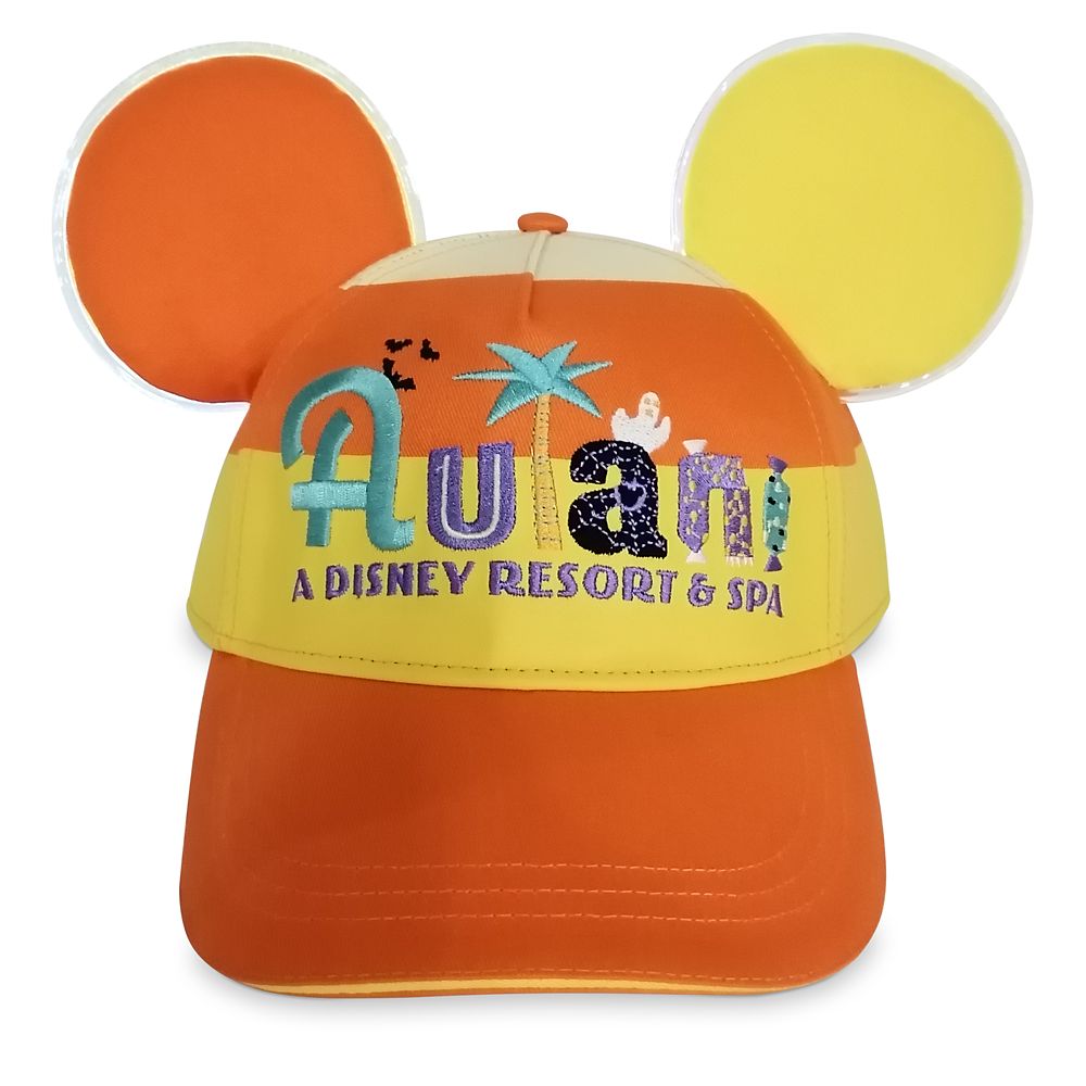 Mickey Mouse Light Up Halloween Baseball Cap for Adults – Aulani, A Disney Resort & Spa