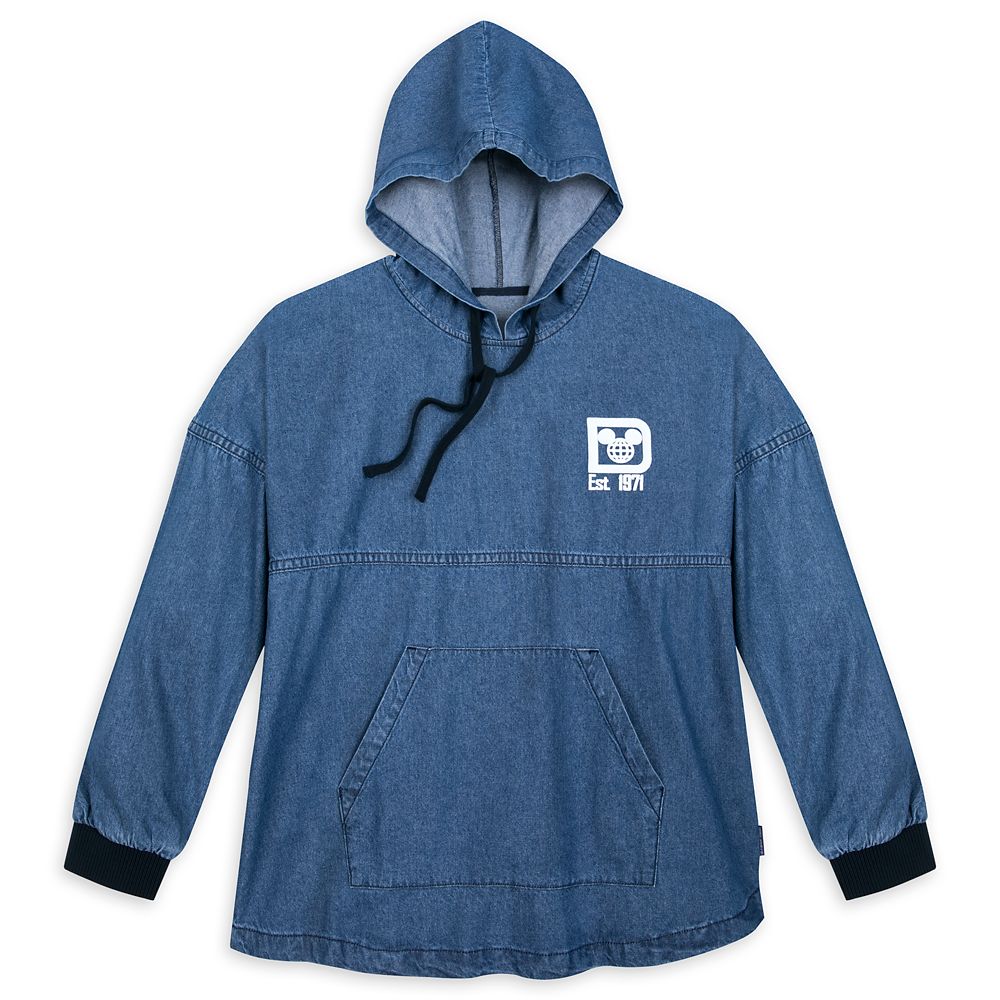 Walt Disney World Hooded Denim Spirit Jersey for Adults