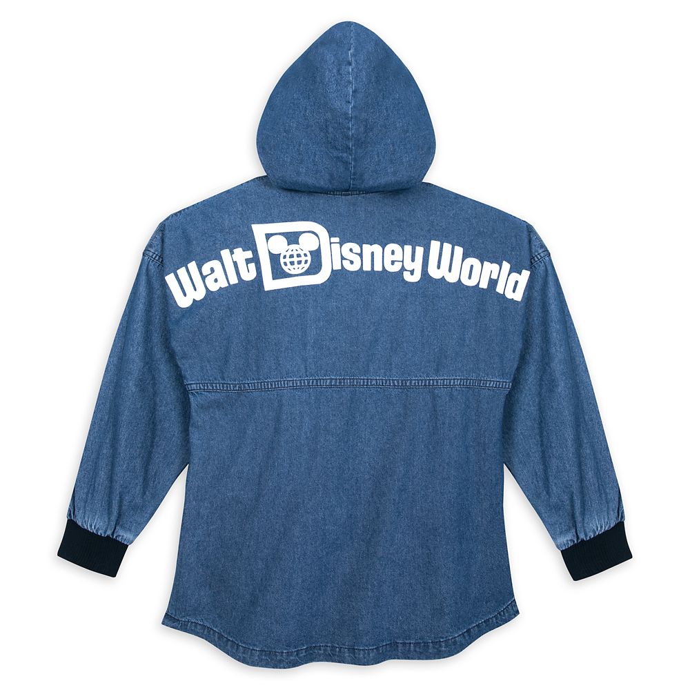 Walt Disney World Hooded Denim Spirit Jersey for Adults