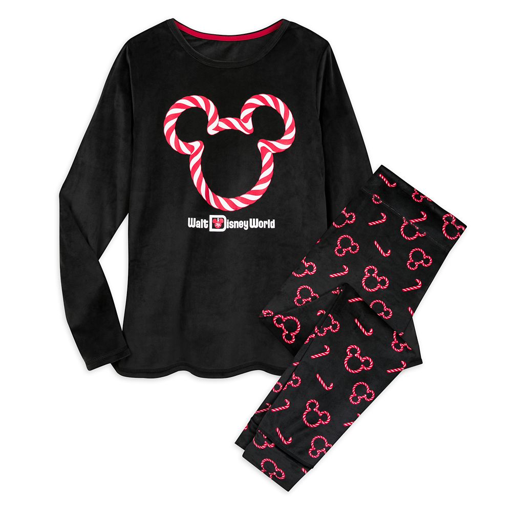 Mickey Mouse Holiday Velour Pajama Set for Women – Walt Disney World