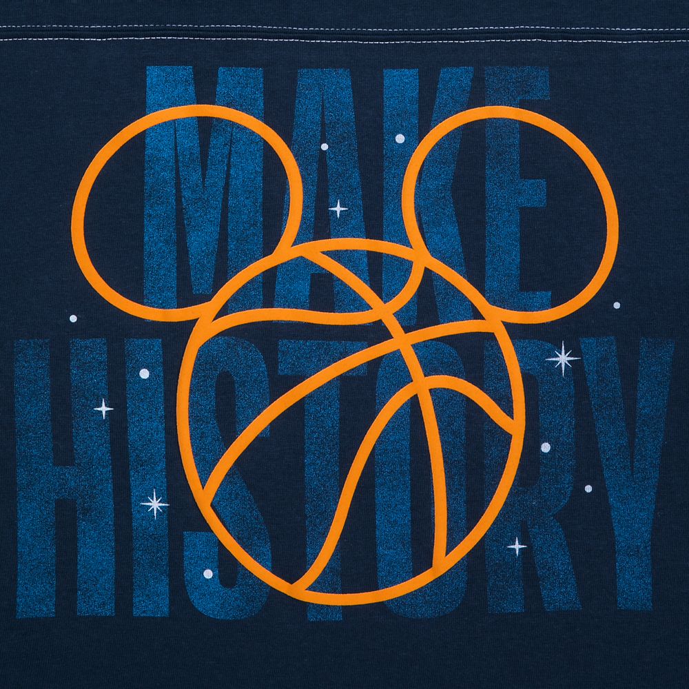 Mickey Mouse Basketball ''Make History'' T-Shirt for Men – NBA Experience