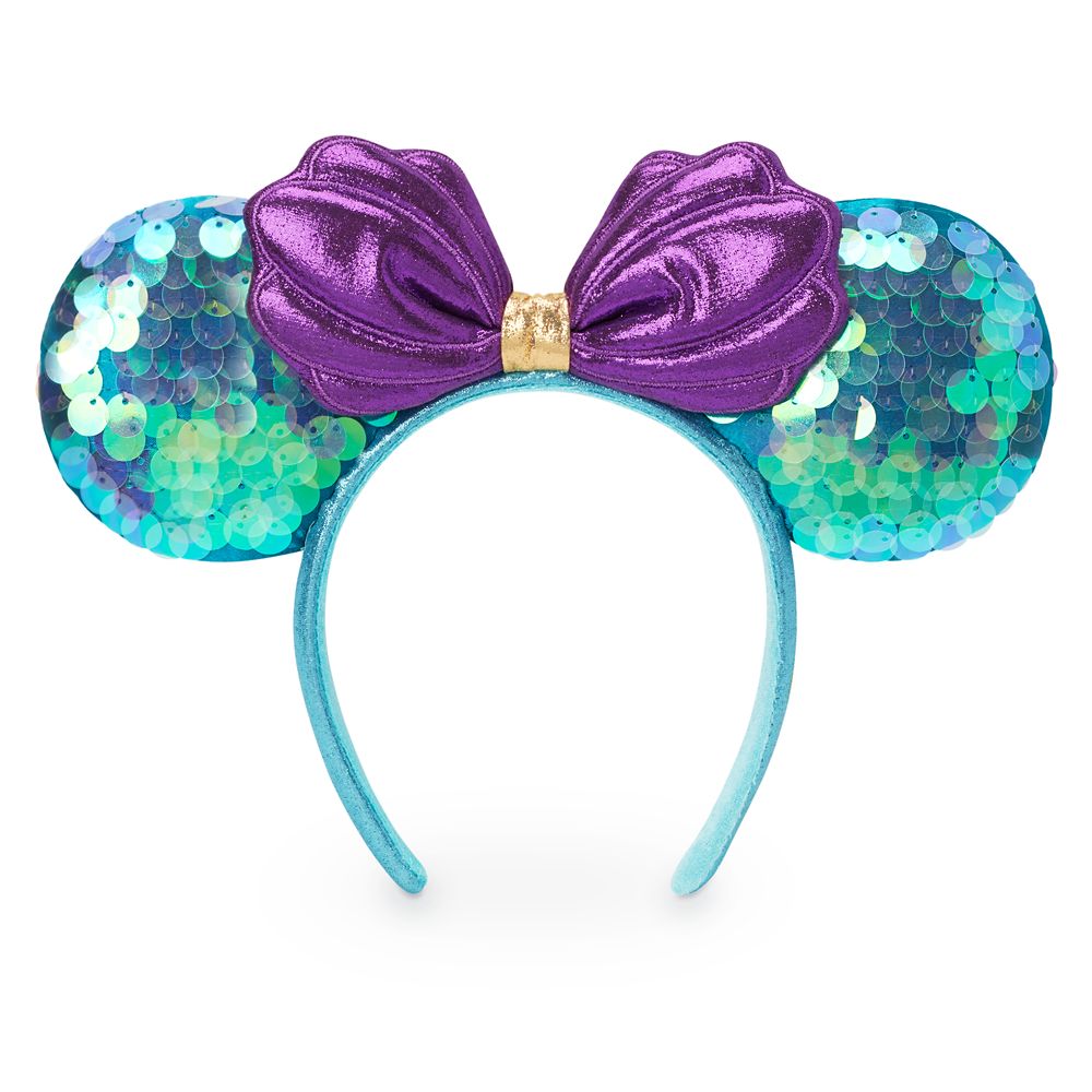Ariel Minnie Ear,Birthday Minnie Ear,First Birthday,one year birthday,1 year,1st,Ariel Minnie Headband,Mermaid minnie Ears,Disney,Adult,Kids