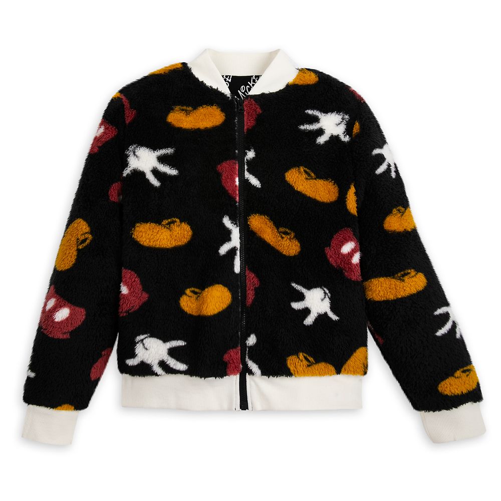 Mickey Mouse Sherpa Zip Jacket for Women