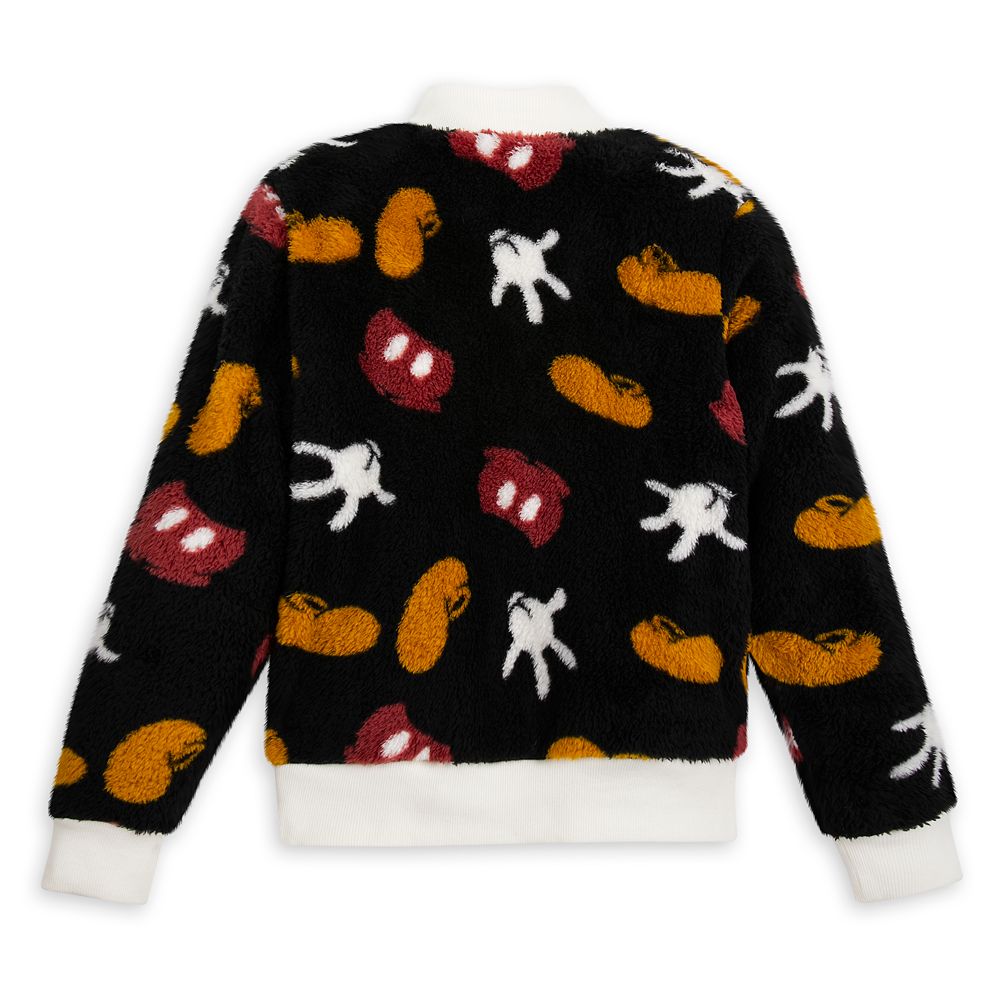 mickey mouse sherpa jacket