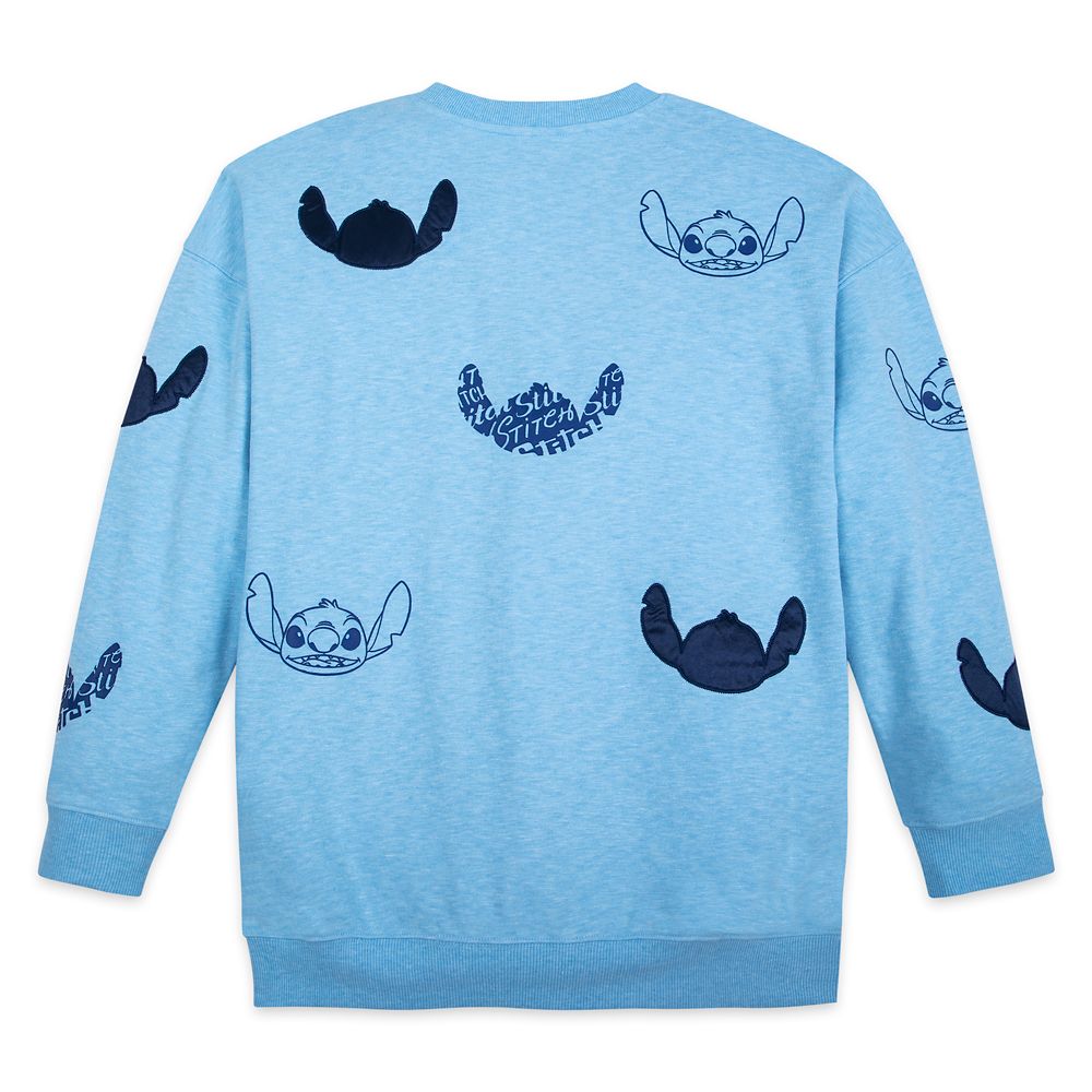 Stitch Blue Icon Pullover Sweatshirt for Women – Lilo & Stitch