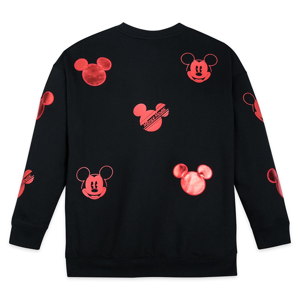 mickey mouse red sweatshirt