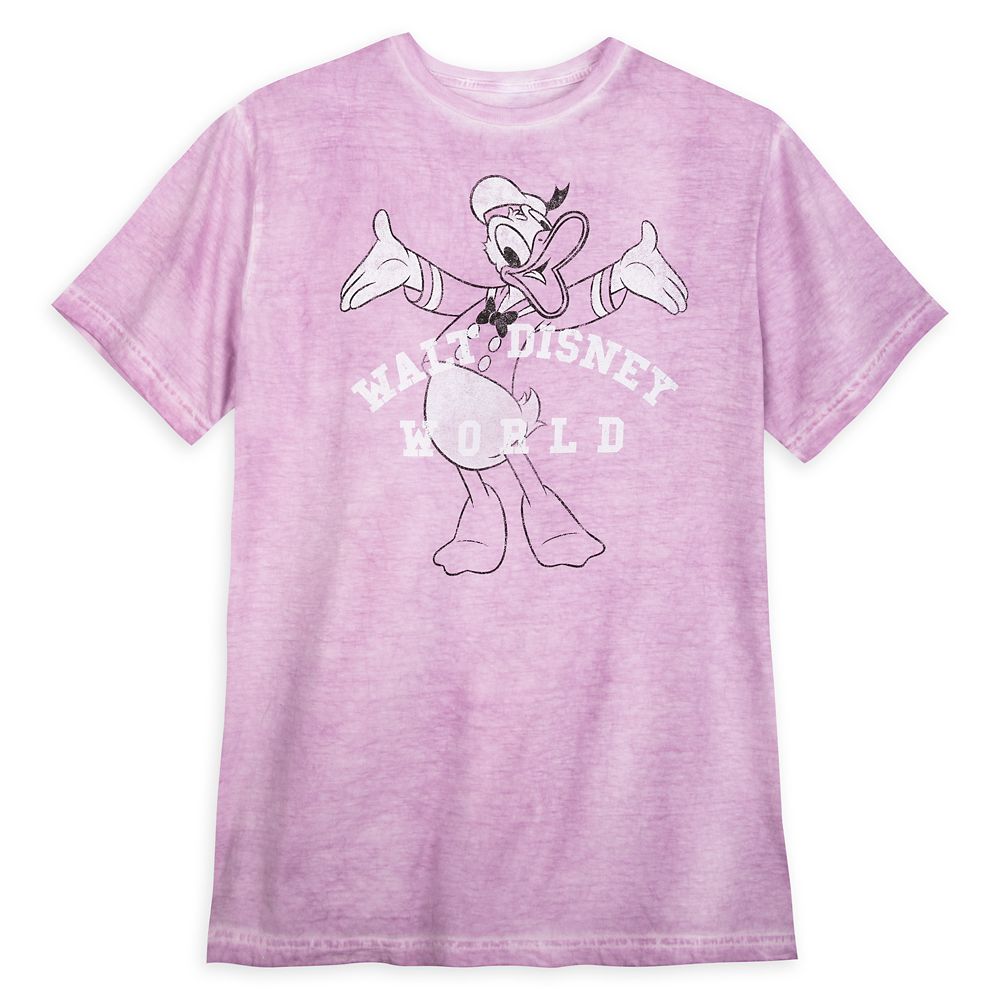 Donald Duck Vintage Wash T-Shirt for Adults – Walt Disney World