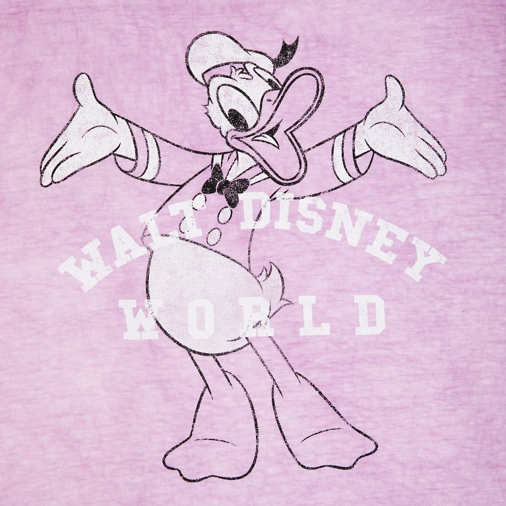 Donald Duck Vintage Wash T-Shirt for Adults – Walt Disney World