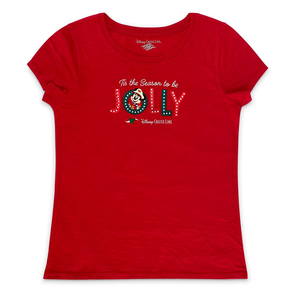 Disney Cruise Line Holiday T-Shirt for Women