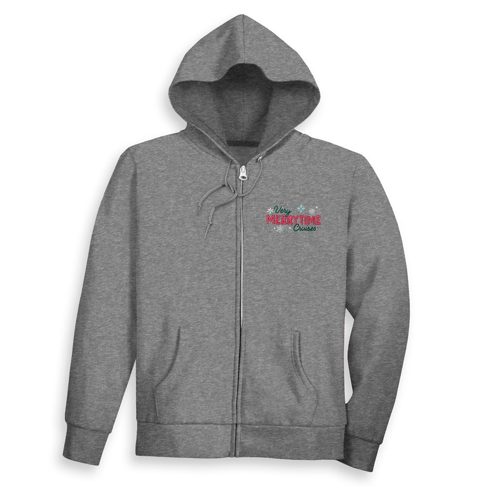 Disney Cruise Line Holiday Zip Hoodie for Men available