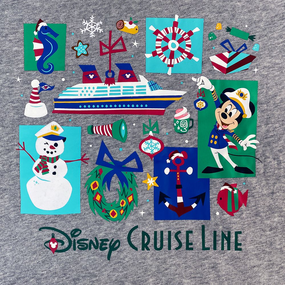 Disney Cruise Line Holiday Zip Hoodie for Men