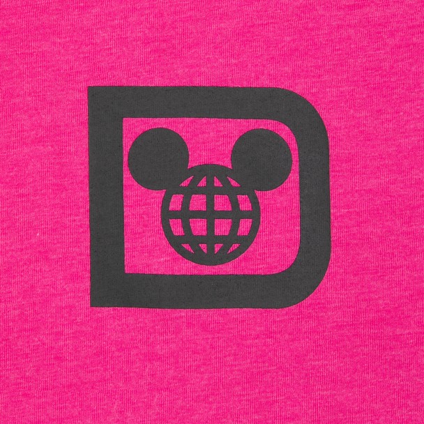 Walt Disney World Logo Long Sleeve T-Shirt for Adults – Raspberry