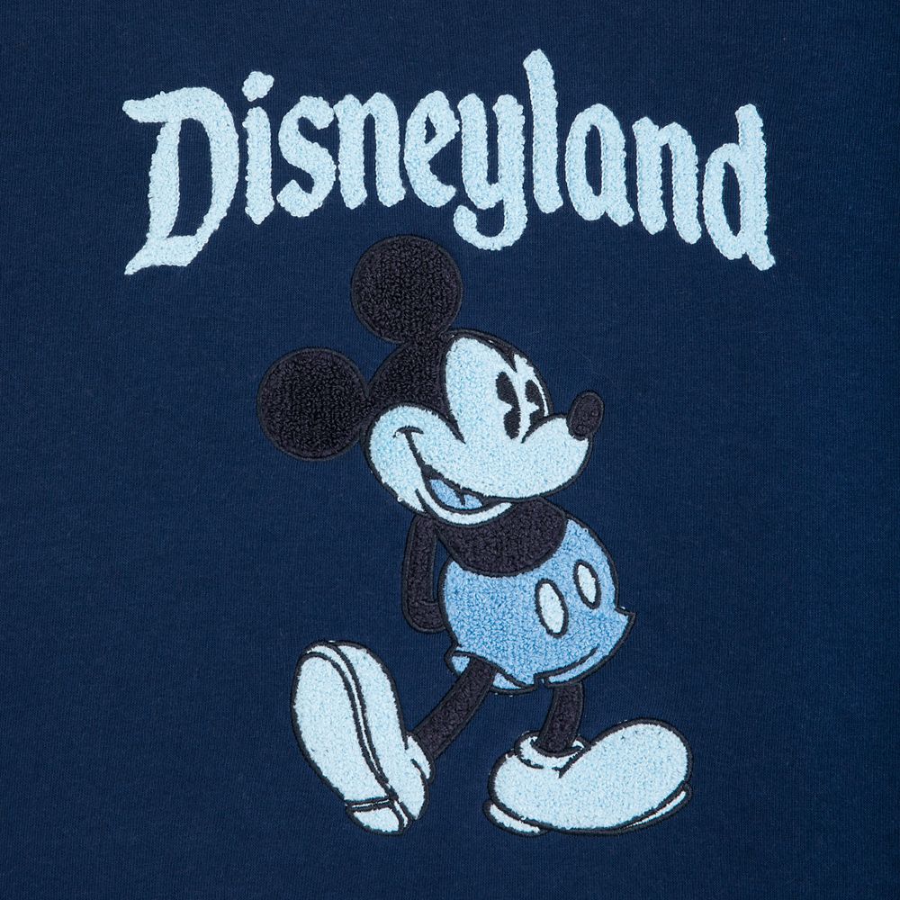 Mickey Mouse Cropped Pullover for Women – Disneyland – Blue