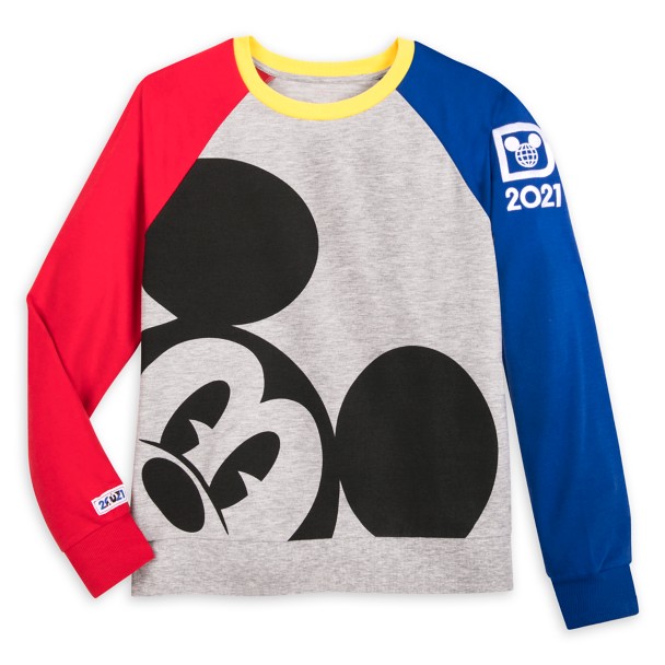Mickey Mouse Long Sleeve Raglan Pullover for Women – Walt Disney World 2021