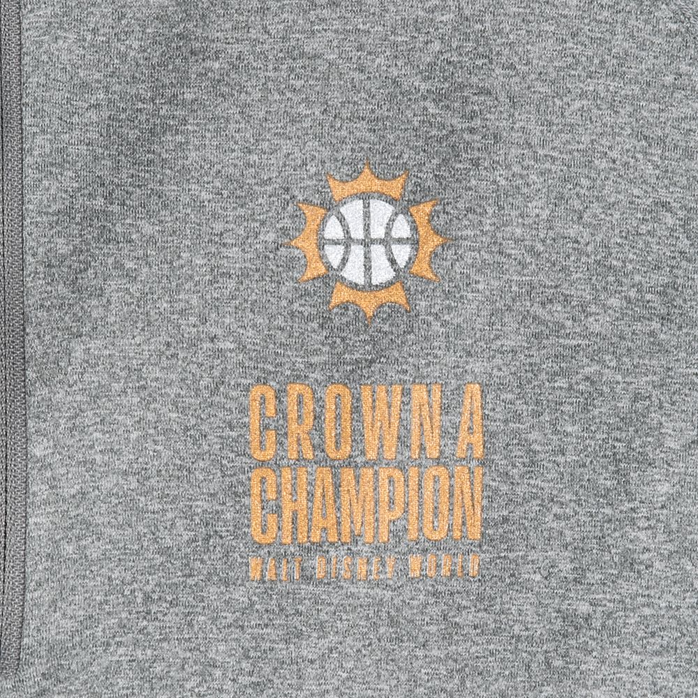 ''Crown a Champion'' Partial Zip Pullover Top for Men by New Era – NBA Experience