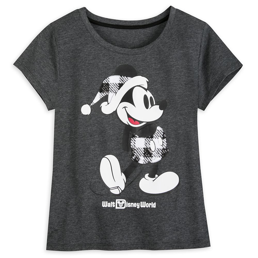 Mickey Mouse Classic Holiday Plaid T-Shirt for Women – Walt Disney World